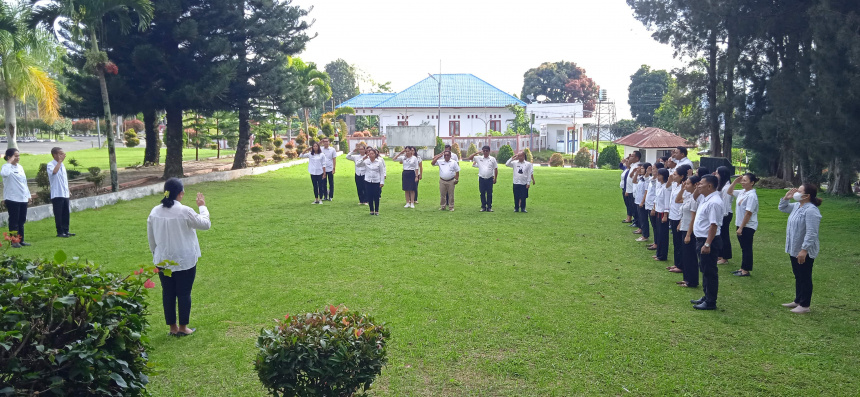 Apel Pagi Sekretariat DPRD Kabupaten Toba | Rabu, 25 Oktober 2023