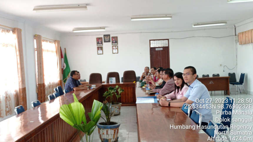 Kunjungan Kerja Komisi C DPRD Kabupaten Toba ke DPRD Kabupaten Humbang Hasundutan