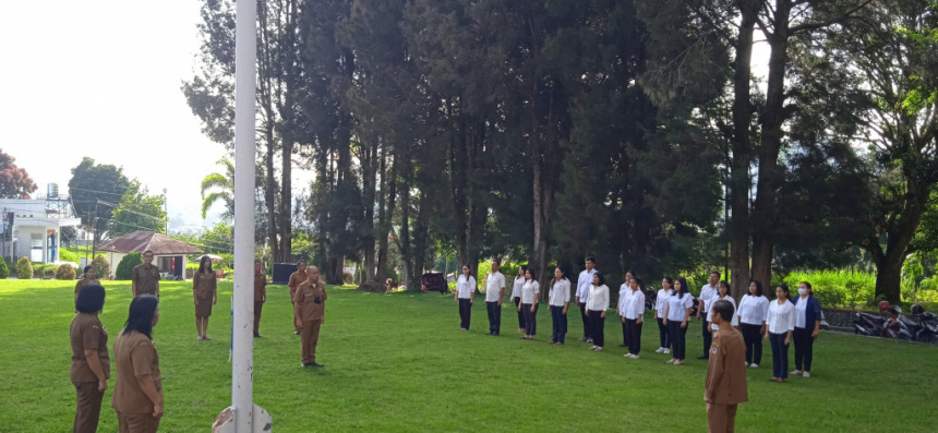 Apel Pagi Sekretariat DPRD Kabupaten Toba | Selasa, 24 Oktober 2023