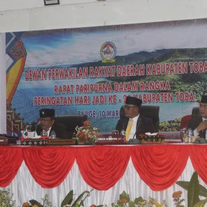 Rapat Paripurna Hari Jadi Kabupaten Toba ke-26 Tahun 2025