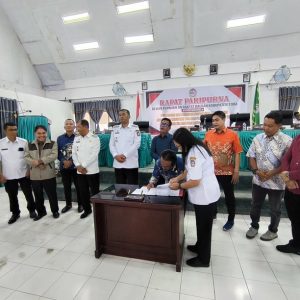 Rapat Paripurna DPRD Kabupaten tentang penyampaian dan pembahasan Ranperda Perubahan APBD Tahun Anggaran 2025 (02, 03, dan 10 September 2025)