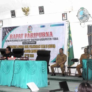 Rapat Paripurna DPRD Kabupaten Toba dalam Rangka Penyampaian Hasil Pelaksanaan Reses II (Kedua) DPRD Kabupaten Toba Tahun 2026 Rapat Paripurna DPRD Kabupaten Toba dalam Rangka Penyampaian Hasil Pelaksanaan Reses II (Kedua) DPRD Kabupaten Toba Tahun 2026