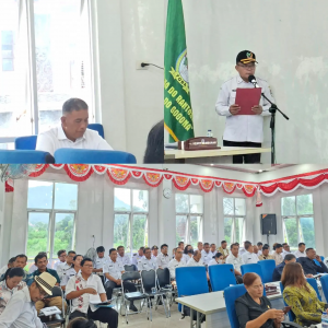 Rapat Paripurna DPRD Kabupaten Toba Penyampaian Pandangan Umum Fraksi-fraksi atas Ranperda Perubahan APBD (P.APBD) Tahun Anggaran 2026