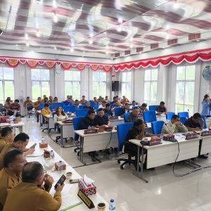 Rapat Paripurna DPRD Kabupaten Toba dalam Rangka Penyampaian Laporan Hasil Pembahasan Banggar tentang Ranperda P.APBD Tahun Anggaran 2026